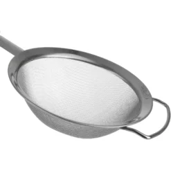 Colino in acciaio con manico in silicone diametro 14 cm