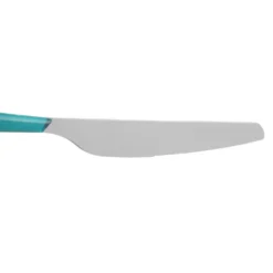 Coltello tavola sfuso azzurro in acciaio inox Silhouette