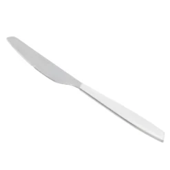 Coltello tavola sfuso bianco in acciaio inox Silhouette