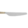 Coltello tavola sfuso grigio in acciaio inox Silhouette