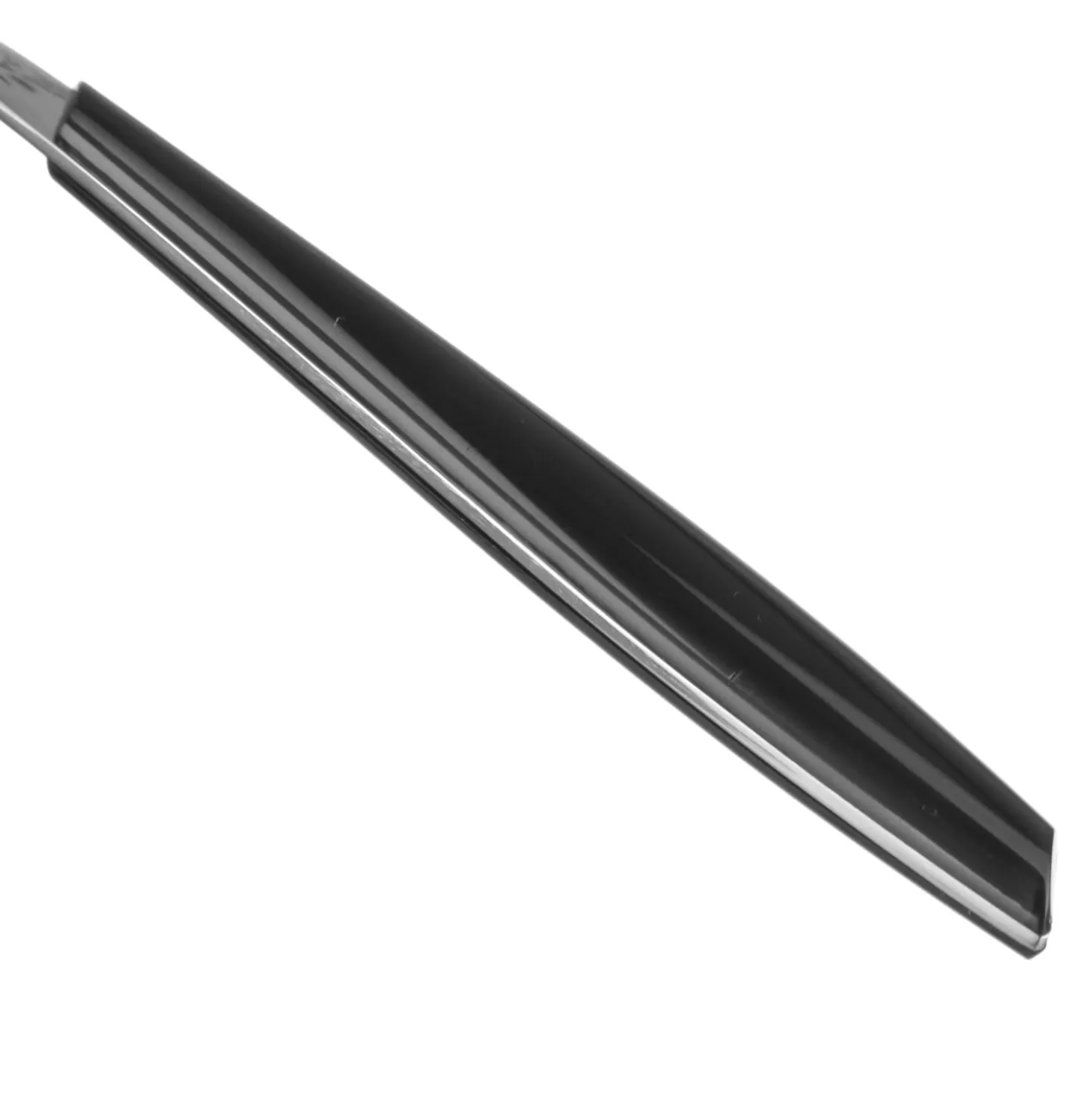 Coltello tavola sfuso nero in acciaio inox Silhouette