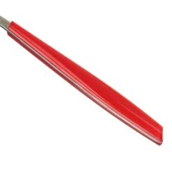 Coltello tavola sfuso rosso in acciaio inox Silhouette
