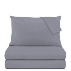 Completo letto matrimoniale blu Datex