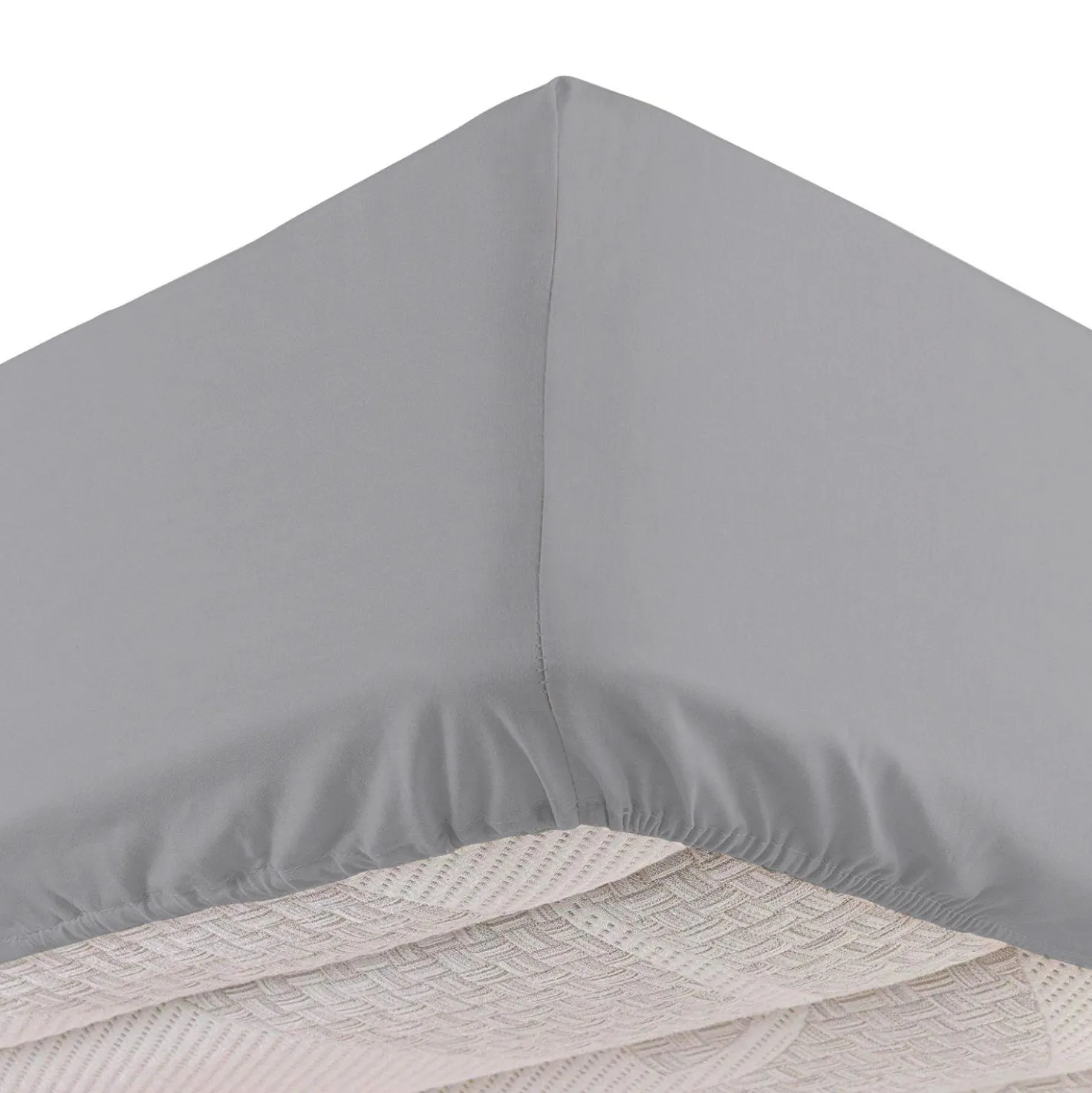 Completo letto matrimoniale grigio Datex