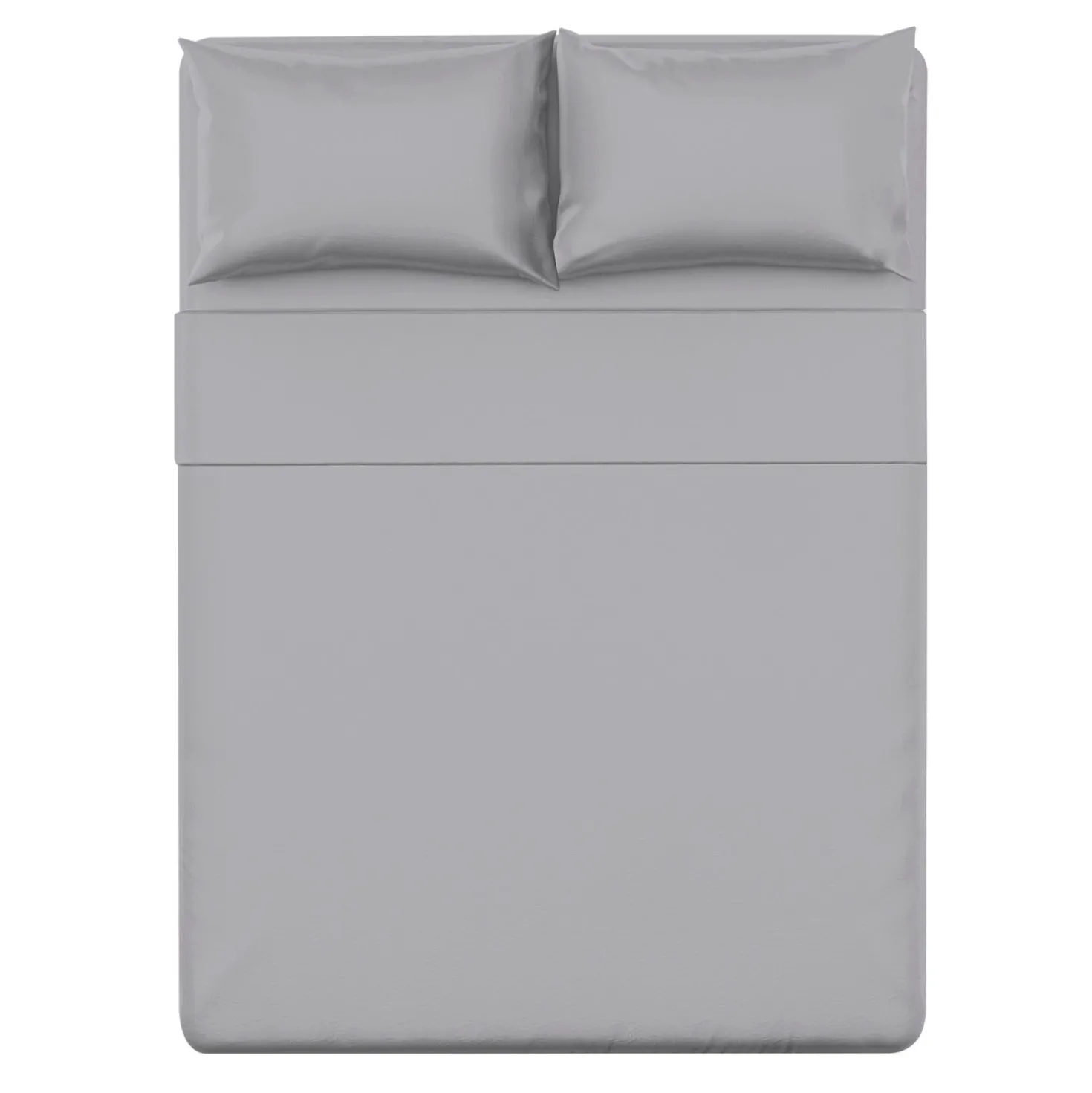 Completo letto matrimoniale grigio Datex