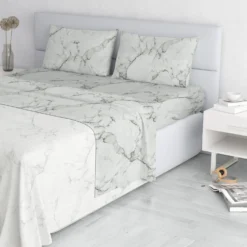 Completo letto matrimoniale marmo Marble Datex