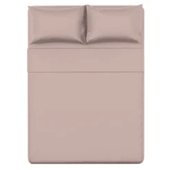 Completo letto matrimoniale rosa Datex