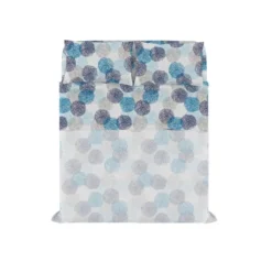 Completo letto matrimoniale Soffioni blu Datex