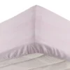 Completo letto matrimoniale stampa pois rosa