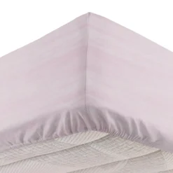 Completo letto matrimoniale stampa pois rosa