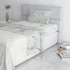 Completo letto 1 piazza e mezza marmo Marble Datex
