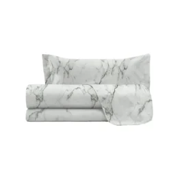 Completo letto 1 piazza e mezza marmo Marble Datex