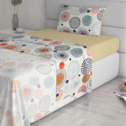 Completo letto singolo Acquerello Datex