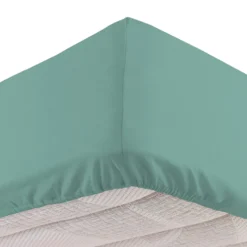 Completo letto singolo fiori acqua cotone