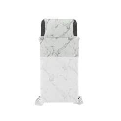 Completo letto singolo marmo Marble Datex