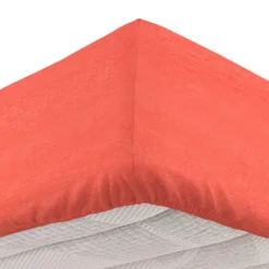 Completo letto singolo melange corallo