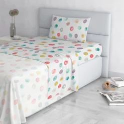 Completo letto singolo pois colorati Balloon Datex