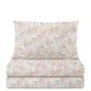 Completo letto singolo policotone foglie sabbia