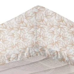 Completo letto singolo policotone foglie sabbia