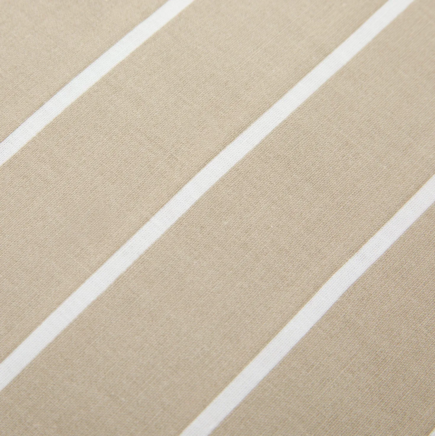 Completo letto singolo policotone righe sabbia