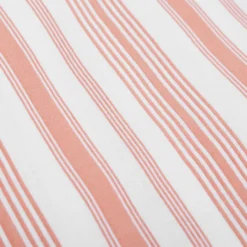 Completo letto singolo righe rosa