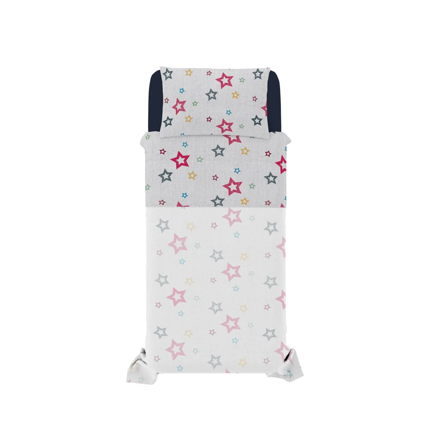 Completo letto singolo Superstar stelle Datex