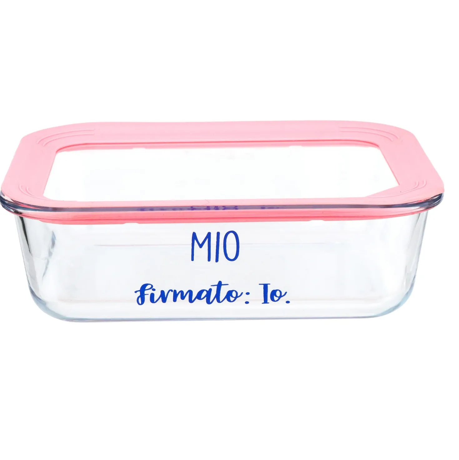 Contenitore alimentare in vetro borosilicato 1,4 L Color Bloom