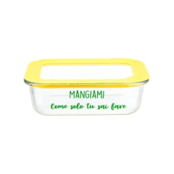 Contenitore alimentare in vetro borosilicato 630 ml Color Bloom