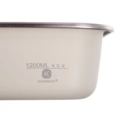Contenitore alimentare 1,2 L acciaio inox azzurro