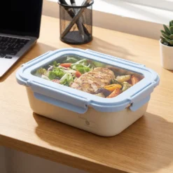 Contenitore alimentare 1,2 L acciaio inox azzurro