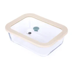 Contenitore alimentare 1,52 L vetro beige