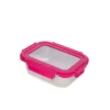 Contenitore alimentare 700 ml acciaio inox rosa