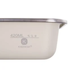 Contenitore alimentare 420 ml acciaio inox verde