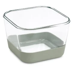 Contenitore alimentare quadrato vetro 2 L Siliglass