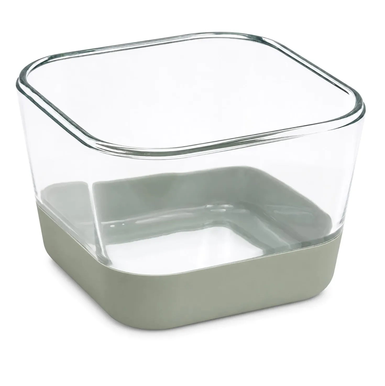 Contenitore alimentare quadrato vetro 2 L Siliglass
