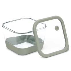 Contenitore alimentare quadrato vetro 2 L Siliglass