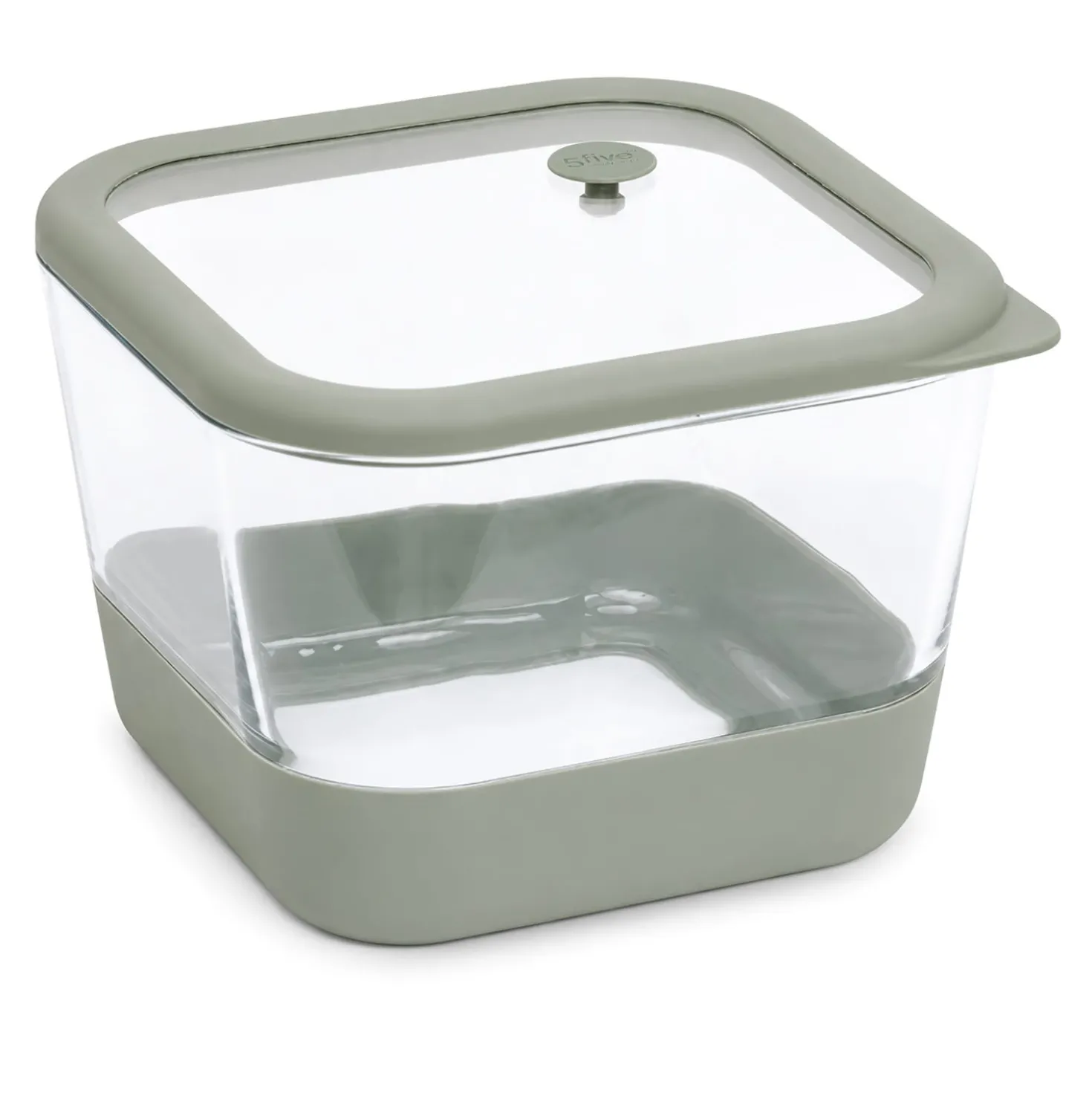 Contenitore alimentare quadrato vetro 2 L Siliglass