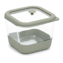 Contenitore alimentare quadrato vetro 800 ml Siliglass