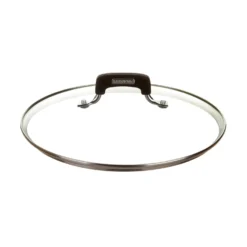 Coperchio 26 cm in vetro temperato New Petra Dark