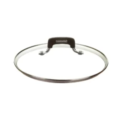 Coperchio 24 cm in vetro temperato New Petra Dark