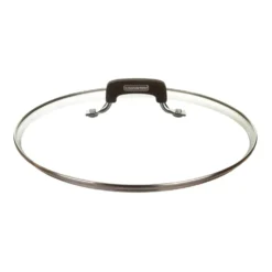 Coperchio 28 cm in vetro temperato New Petra Dark