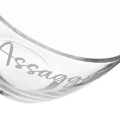 Coppetta vetro scritta Assaggiami 450 ml