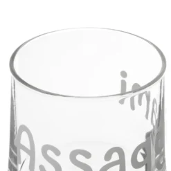 Coppetta vetro scritta Assaggiami 220 ml