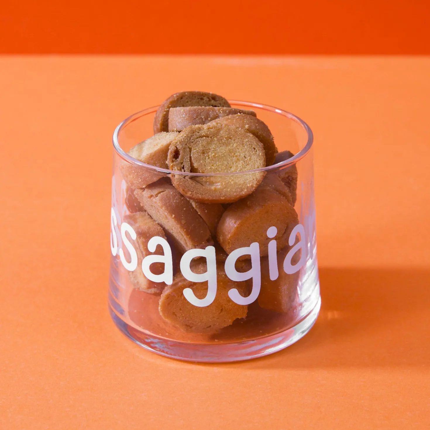 Coppetta vetro scritta Assaggiami 220 ml