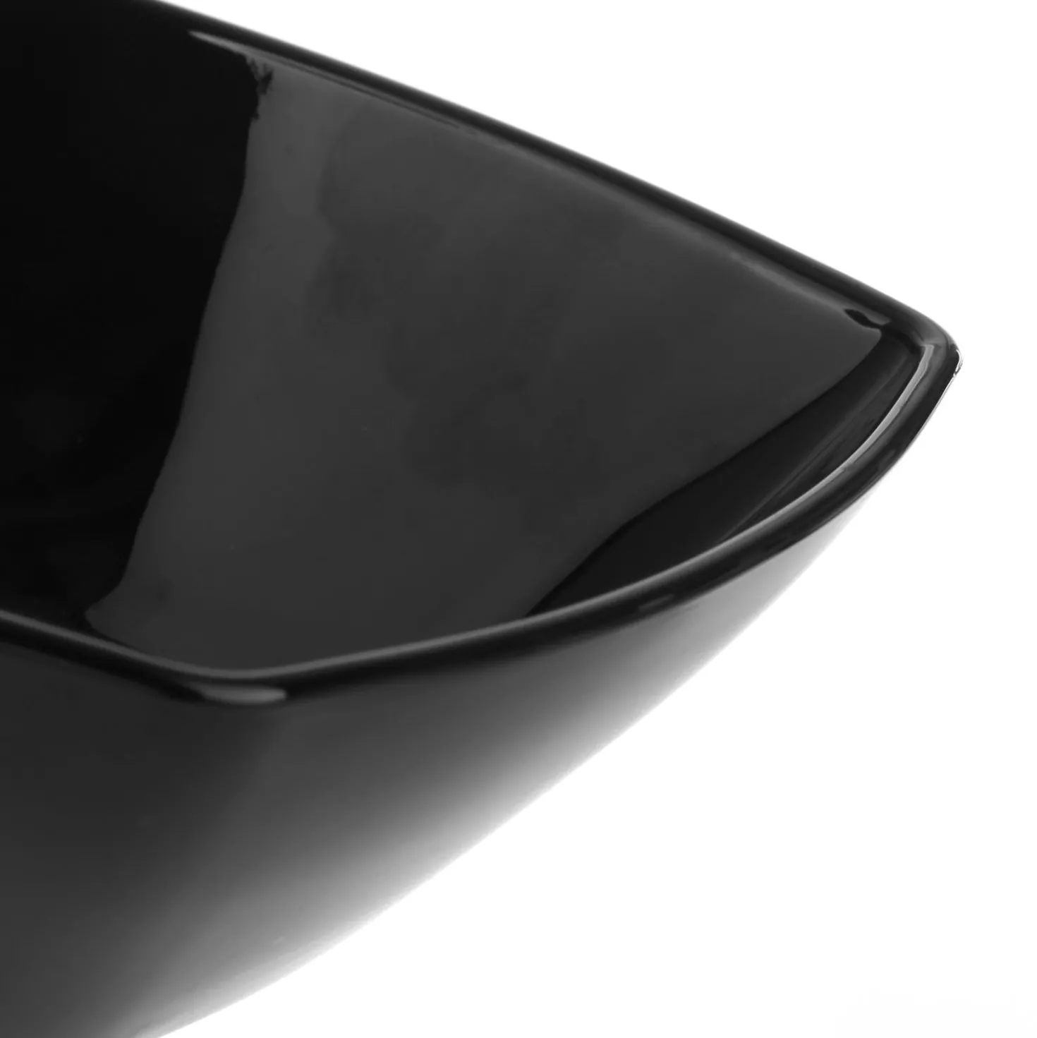 Coppetta 14x14 cm vetro opalino nero Eclissi Bormioli