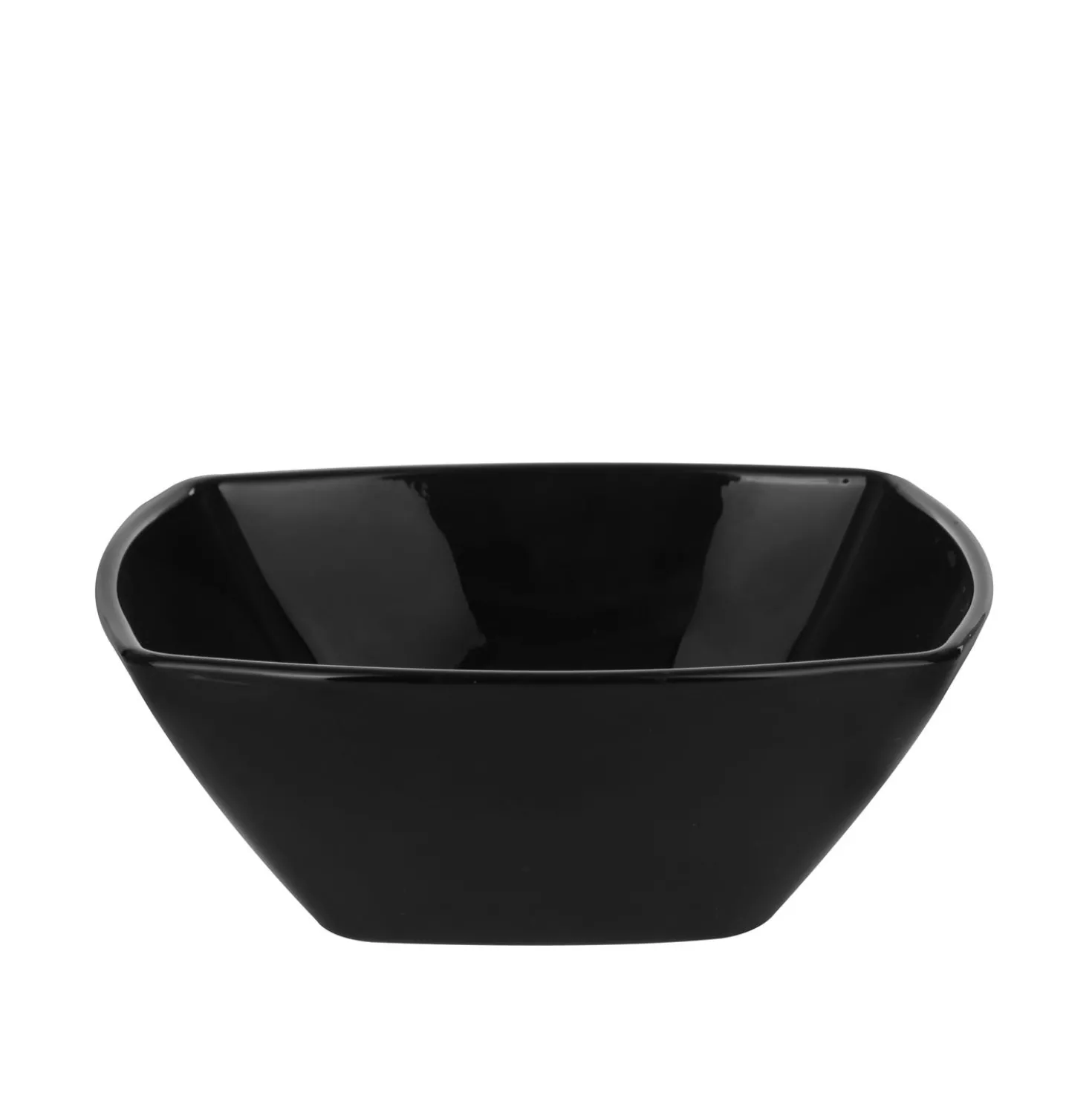 Coppetta 14x14 cm vetro opalino nero Eclissi Bormioli