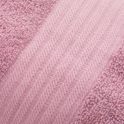 Coppia asciugamani viso e ospite spugna rosa
