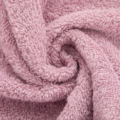 Coppia asciugamani viso e ospite spugna rosa