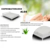 Coprimaterasso singolo Aloe Vera Datex