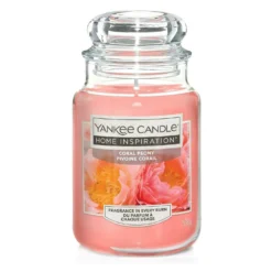 Coral Peony, candela in giara grande Yankee Candle